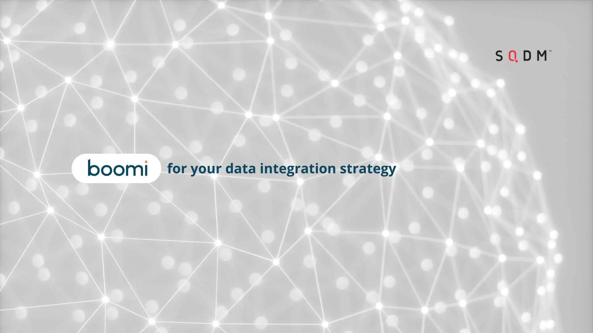 Boomi for your data integration strategy